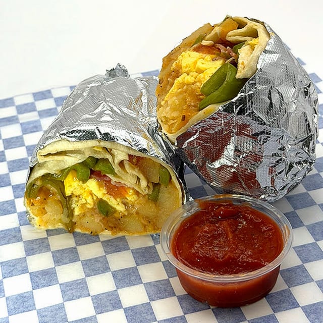 Wendy's Bomber (Breakfast Burrito).