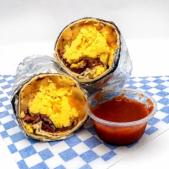 Waimea Bomber (Breakfast Burrito).