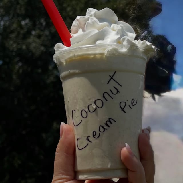 Coconut Cream Pie Milkshake.