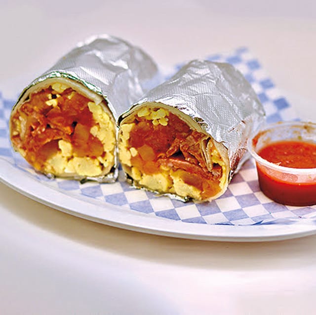 Local Bomber (Breakfast Burrito).